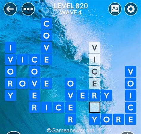 wordscapes level 820.